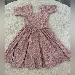 Alice + Ames The Short Sleeve Ballet Dress in Prim Floral